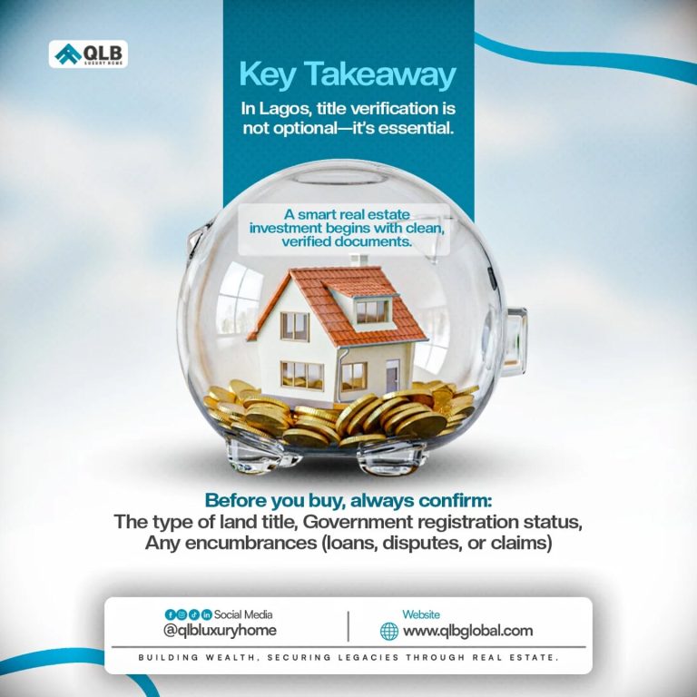 Buying property in Lagos is exciting — but the real security lies beyond the visuals.