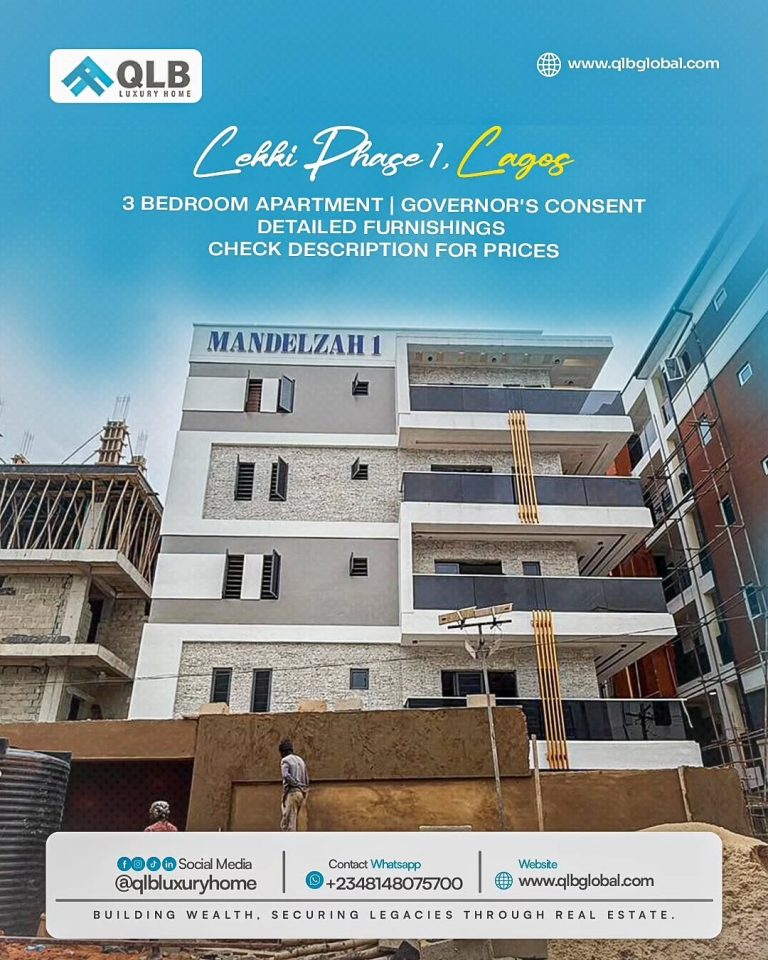 Newly Built 3 Bedroom Apartment For sale