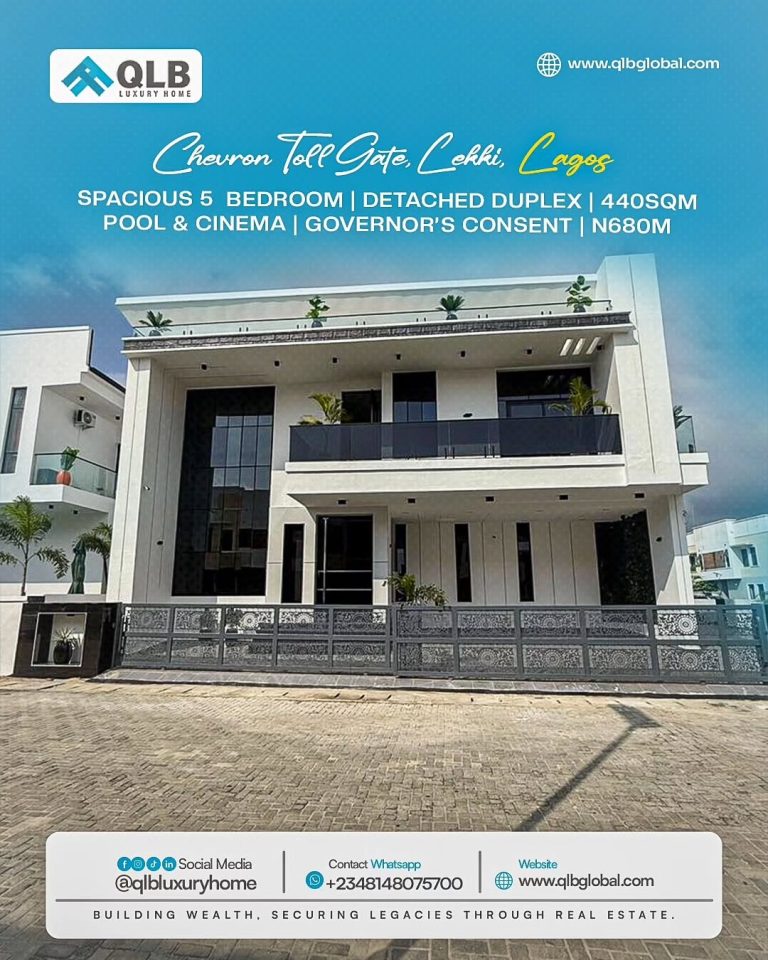 SPACIOUS 5 BEDROOM FULLY DETACHED DUPLEX WITH POOL AND CINEMA