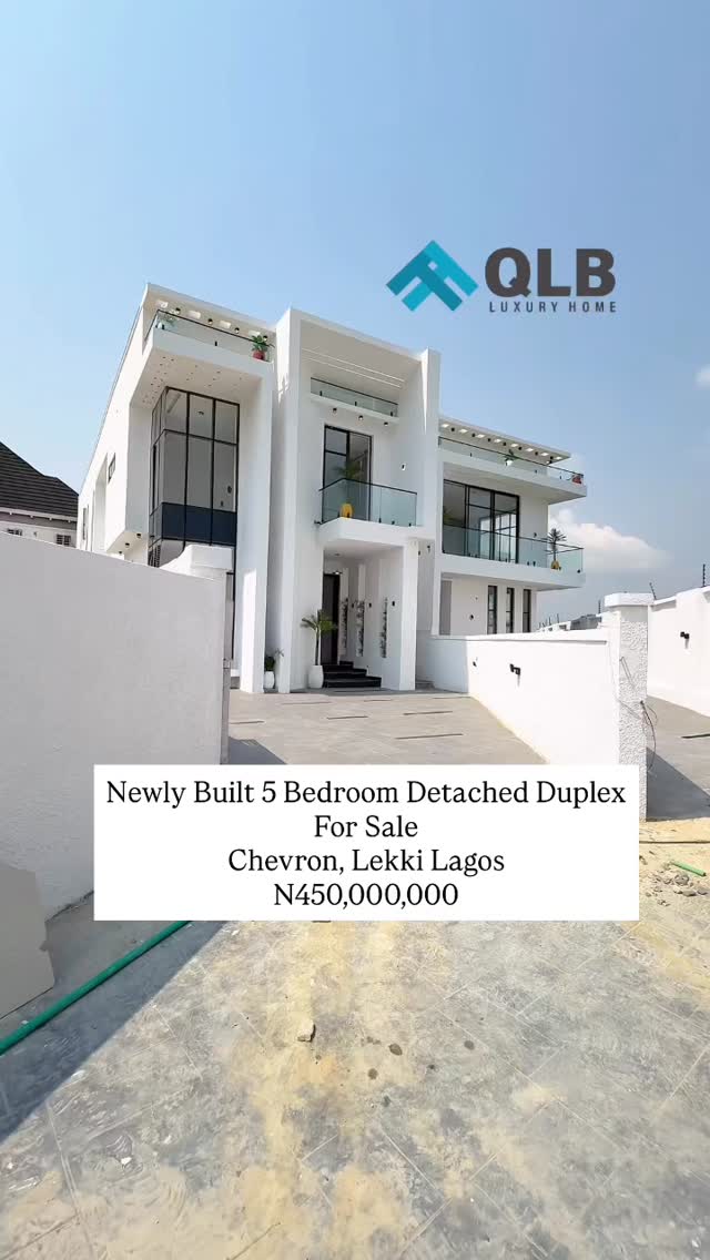 Newly Built 5 Bedroom Detached Duplex for Sale