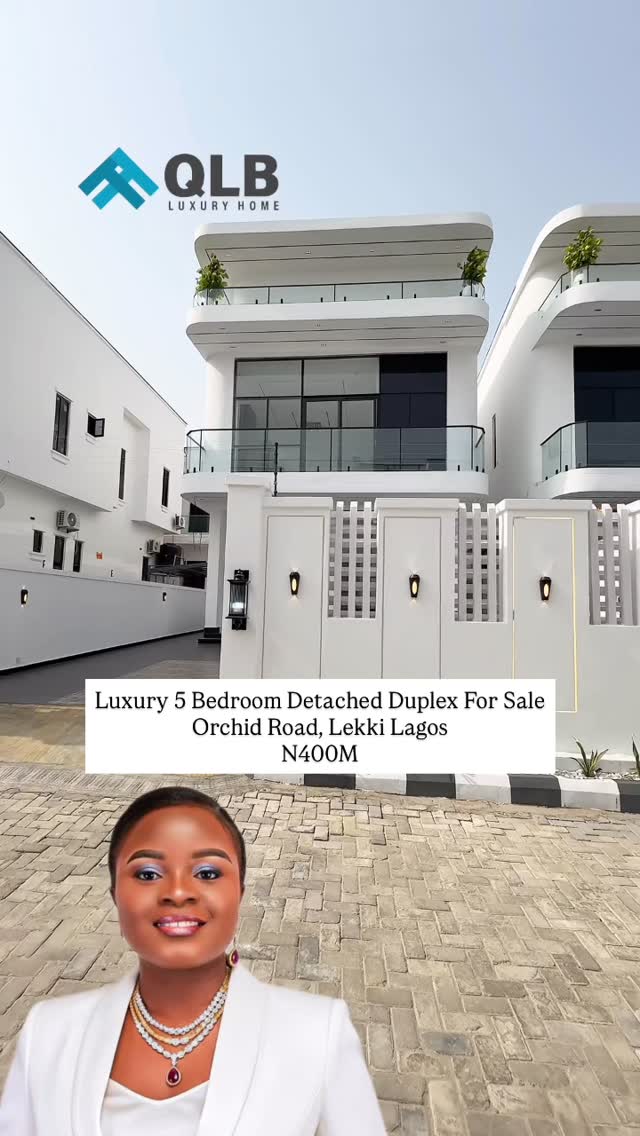 Newly Built 5 Bedroom Detached Duplex for Sale