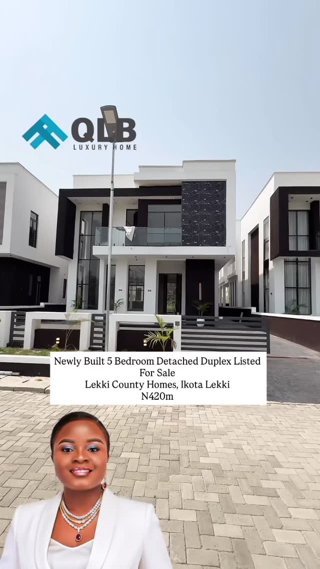 SPACIOUS 5-BEDROOM FULLY DETACHED DUPLEX