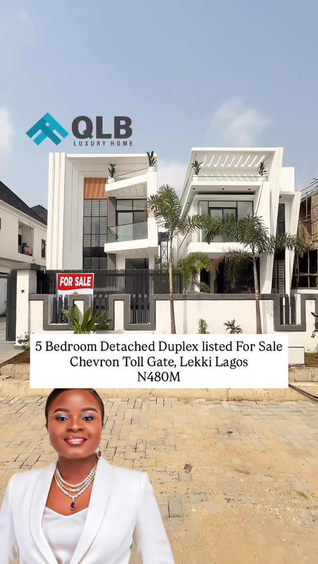 SPACIOUS 5-BEDROOM FULLY DETACHED DUPLEX