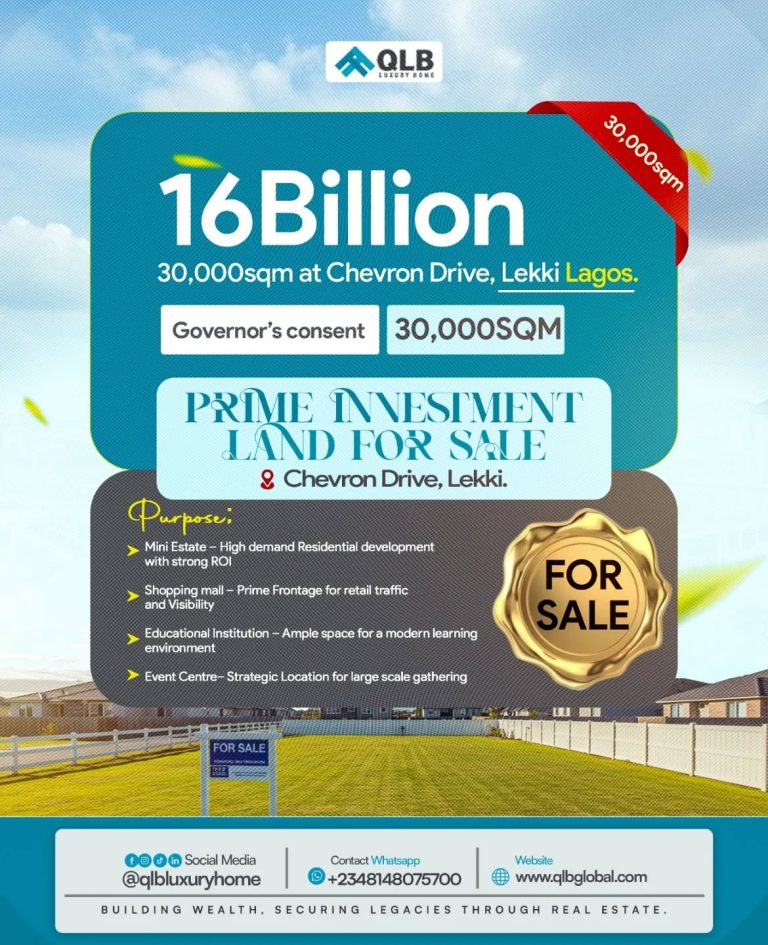 *FOR SALE: PRIME INVESTMENT LAND*