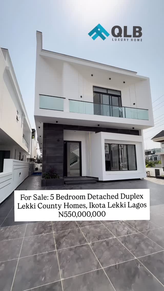 SPACIOUS 5-BEDROOM FULLY DETACHED DUPLEX