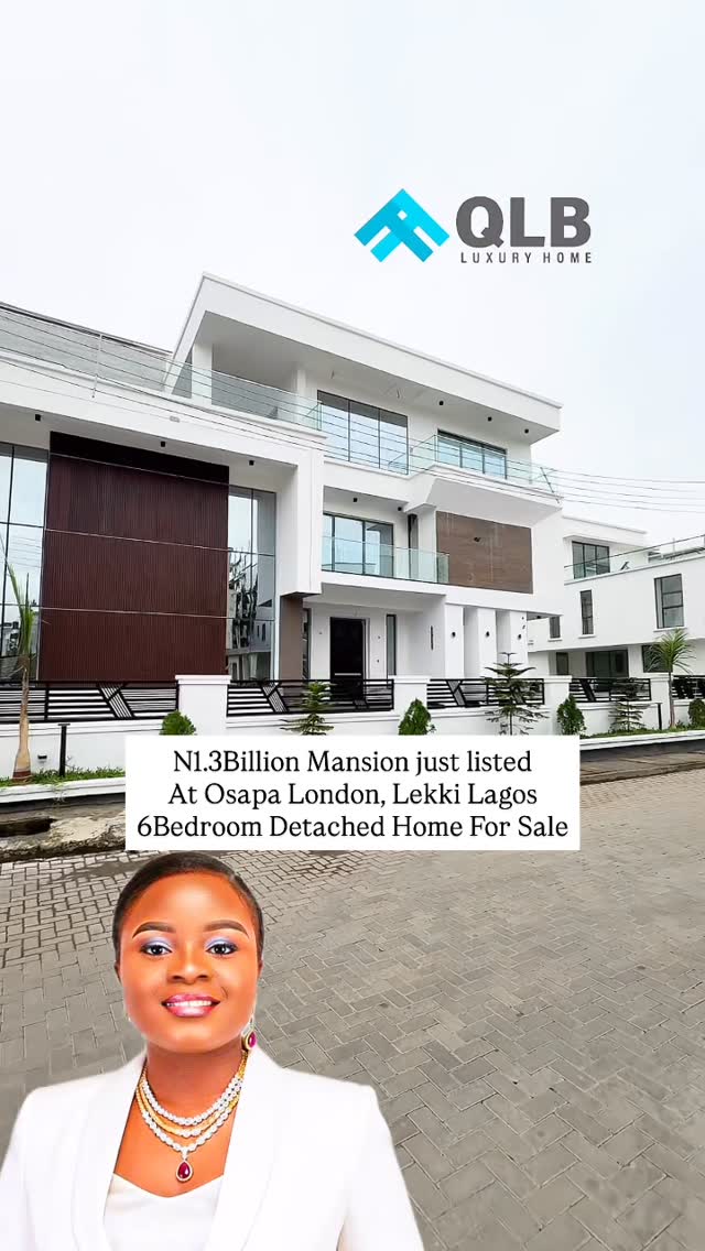 FULLY AUTOMATED 6 BEDROOM FULLY DETACHED DUPLEX WITH ELEVATOR, SWIMMING POOL, CINEMA & ROOFTOP TERRACE