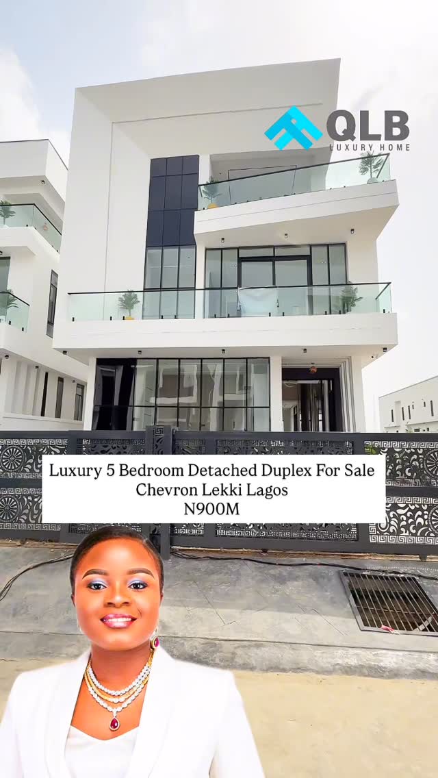 FULLY AUTOMATED 5 BEDROOM FULLY DETACHED DUPLEX WITH ELEVATOR, SWIMMING POOL, CINEMA & ROOFTOP TERRACE