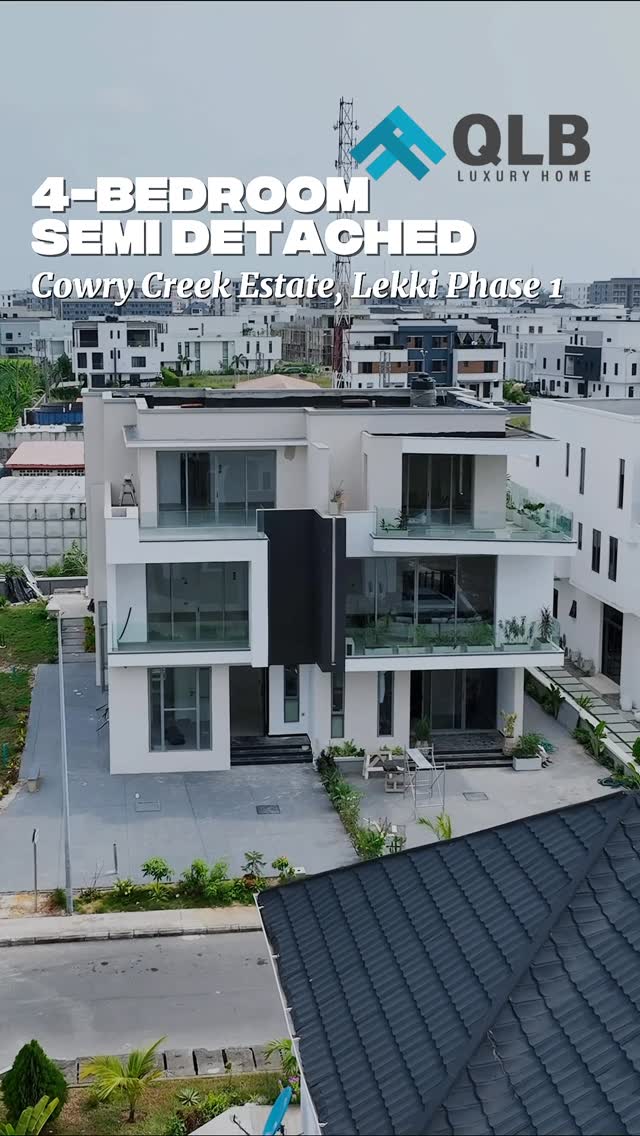 FOR SALE: Luxury 4 bedroom semi detached duplex with bq