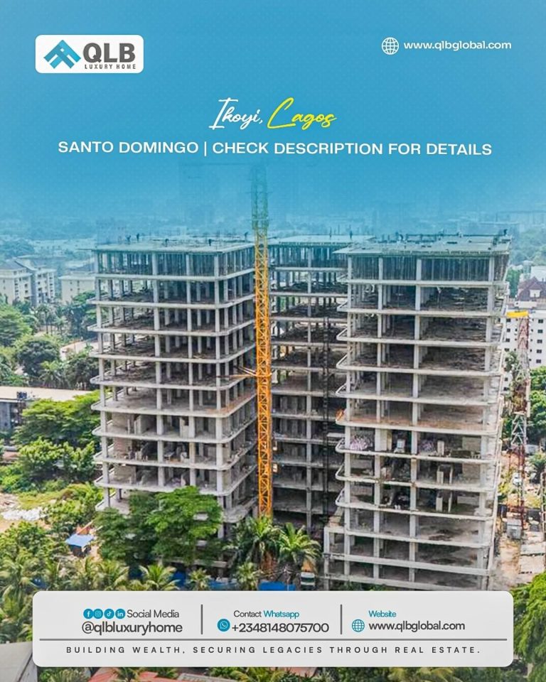 Santo Domingo, a luxurious high rise building located at Ikoyi Lagos for the 1%.