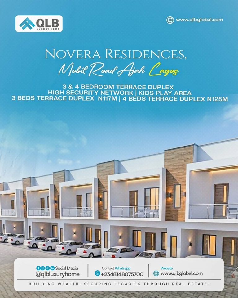 NOVERA RESIDENCES @ Mobil Road Ajah