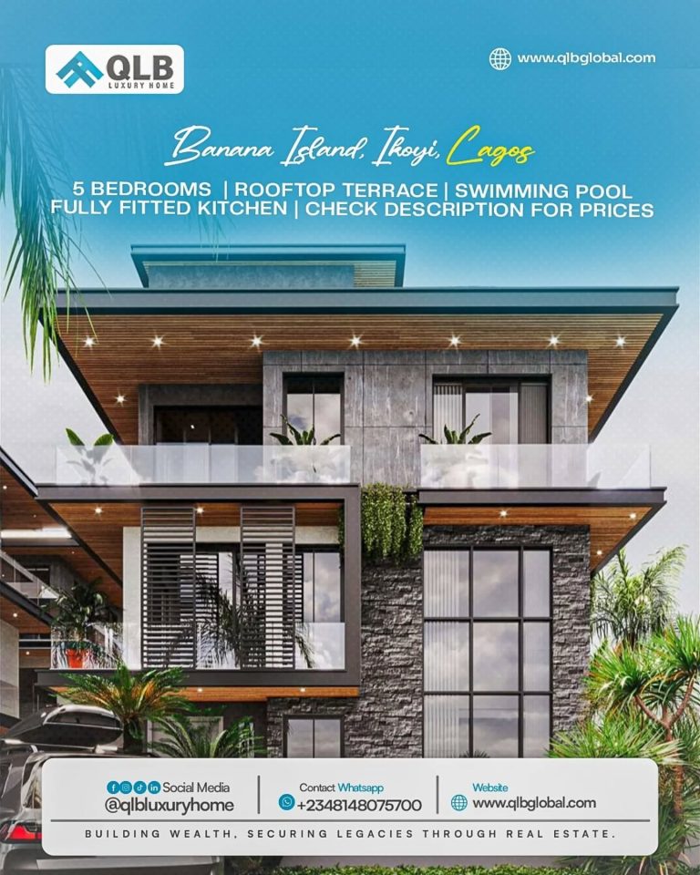 LUXURY VILLAS FOR SALE 📍Banana Island, Ikoyi, Lagos