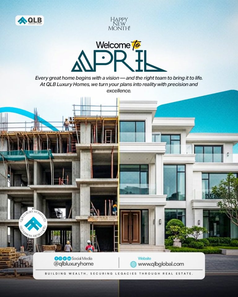 April is a reminder that every great achievement starts with a vision.