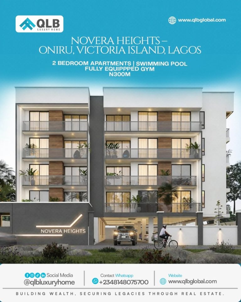 NOVERA HEIGHTS – ONIRU, VICTORIA ISLAND, LAGOS