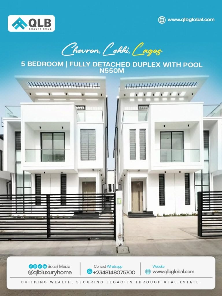 ₦550M IN CHEVRON… AND THIS HOME DOESN’T EVEN TRY TOO HARD TO IMPRESS YOU
