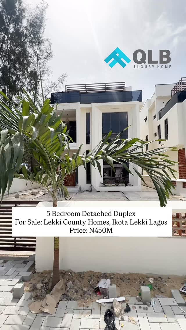 Newly Built 5 Bedroom Fully Detached Duplex For sale
