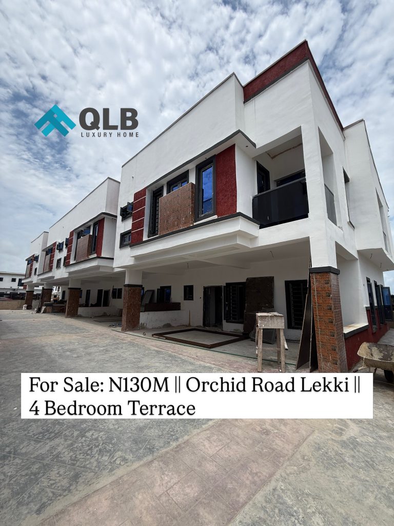 Newly Built 4 Bedroom Terrace Duplex for Sale