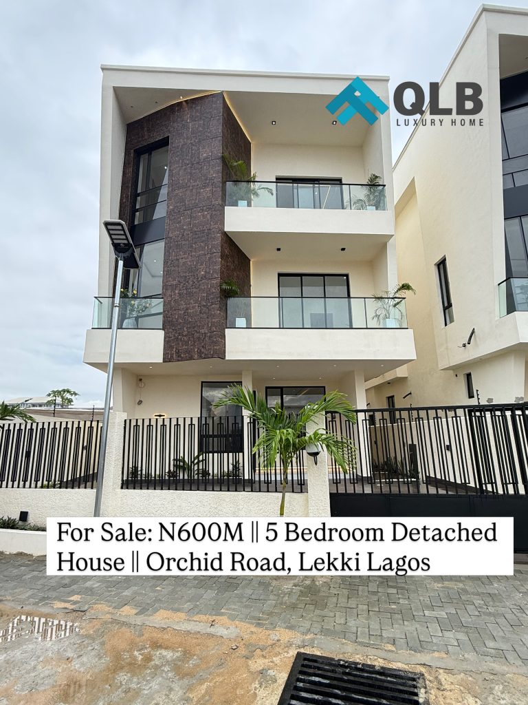 Newly Built 5 Bedroom Fully Detached Duplex for Sale