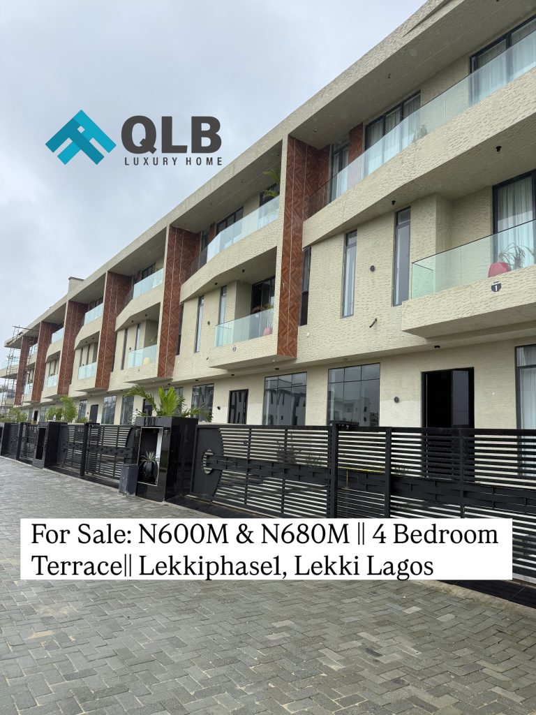Newly Built 5 Bedroom Terrace Duplex with bq for Sale