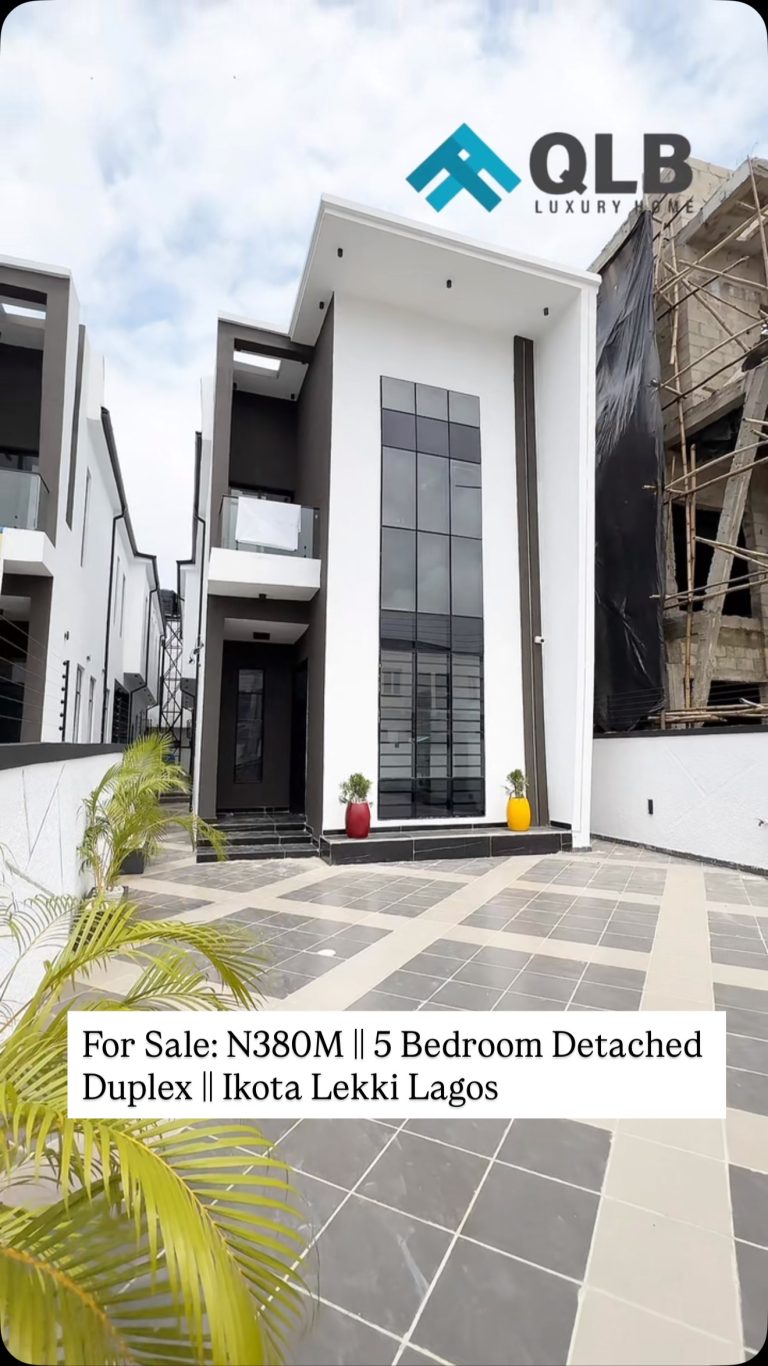 FOR SALE | Brand New Luxury 5-Bedroom Fully Detached Duplex with BQ & Swimming Pool