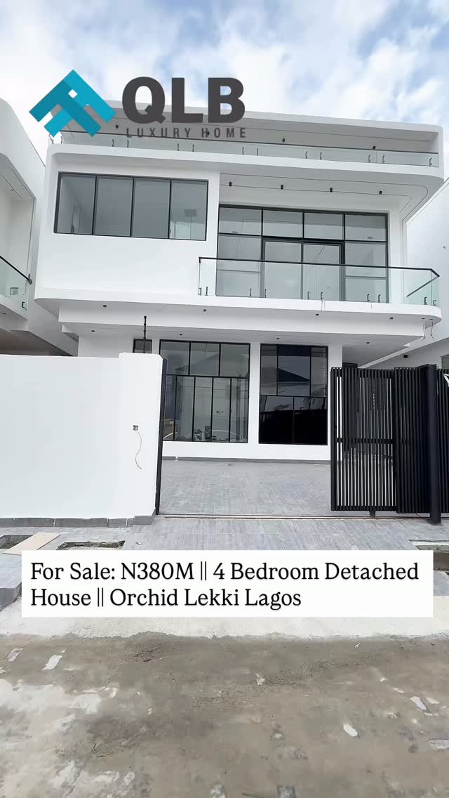 Newly Built 4 Bedroom Fully Detached Duplex for Sale