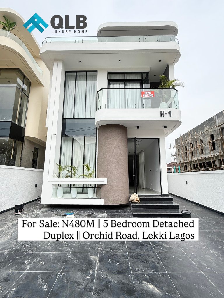For Sale! A Brand New Contemporary 5-Bedroom Detached Home | Orchid Lekki