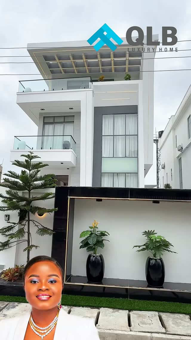 For Sale! A Brand New Contemporary 5-Bedroom Detached Home  Osapa London Lekki