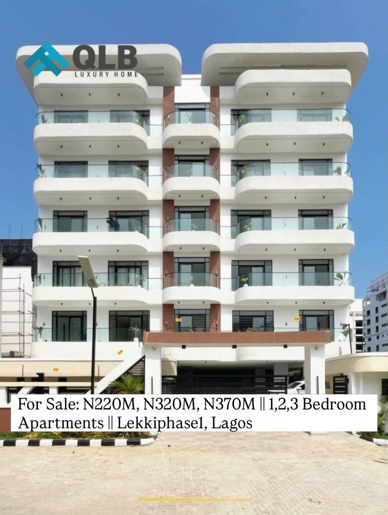 🏡 NEWLY BUILT 1, 2 & 3 BEDROOM APARTMENTS FOR SALE