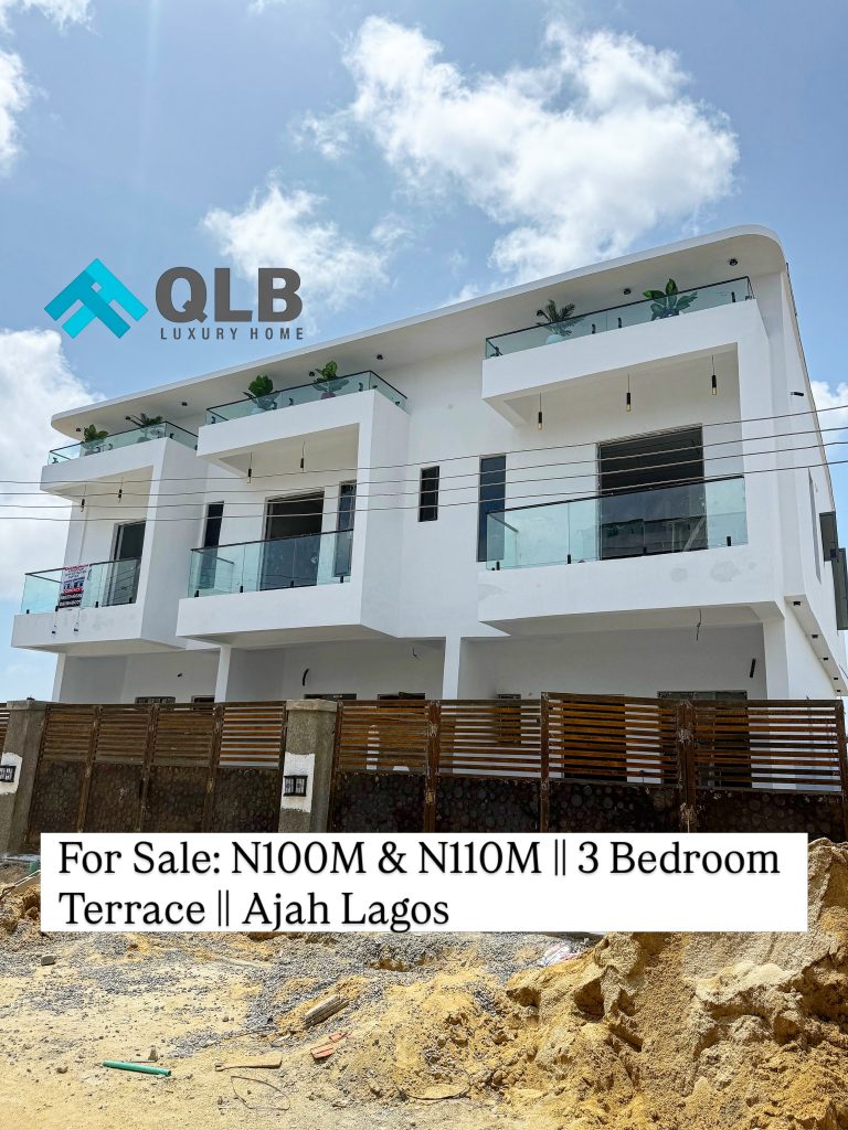 🏡 BRAND NEW 3-BEDROOM TERRACE DUPLEX FOR SALE | AJAH, LAGOS