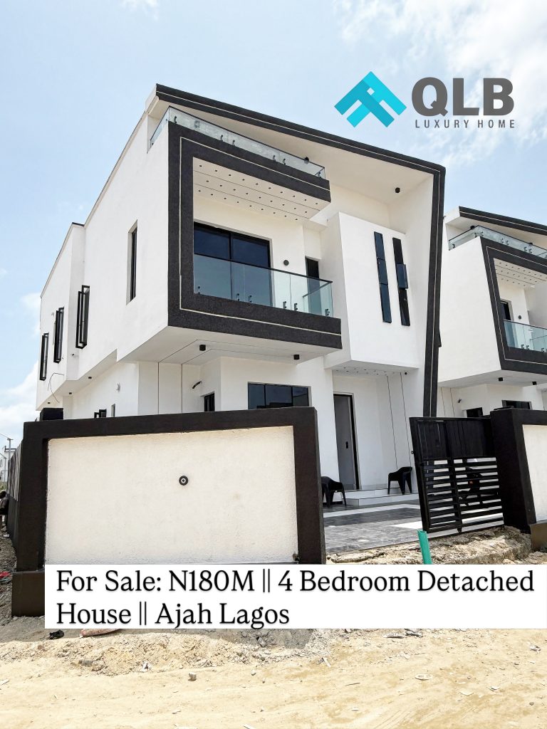 FOR SALE | 4-BEDROOM FULLY DETACHED DUPLEX